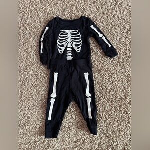Baby Skeleton Pajama Set Joe Fresh Size 3–6M